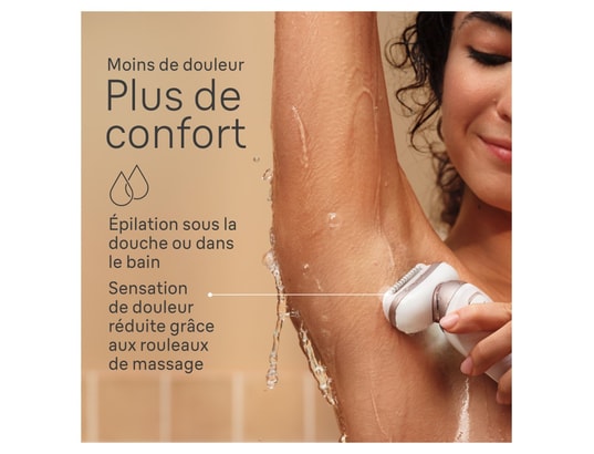 BRAUN - Epilateur épilateur silk-épil 9 flex - avec tête de rasoir pour femmes...