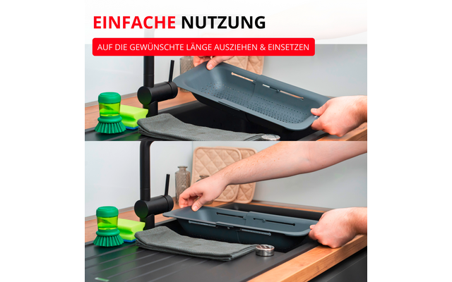 Westmark Abtropfsieb für Spülbecken