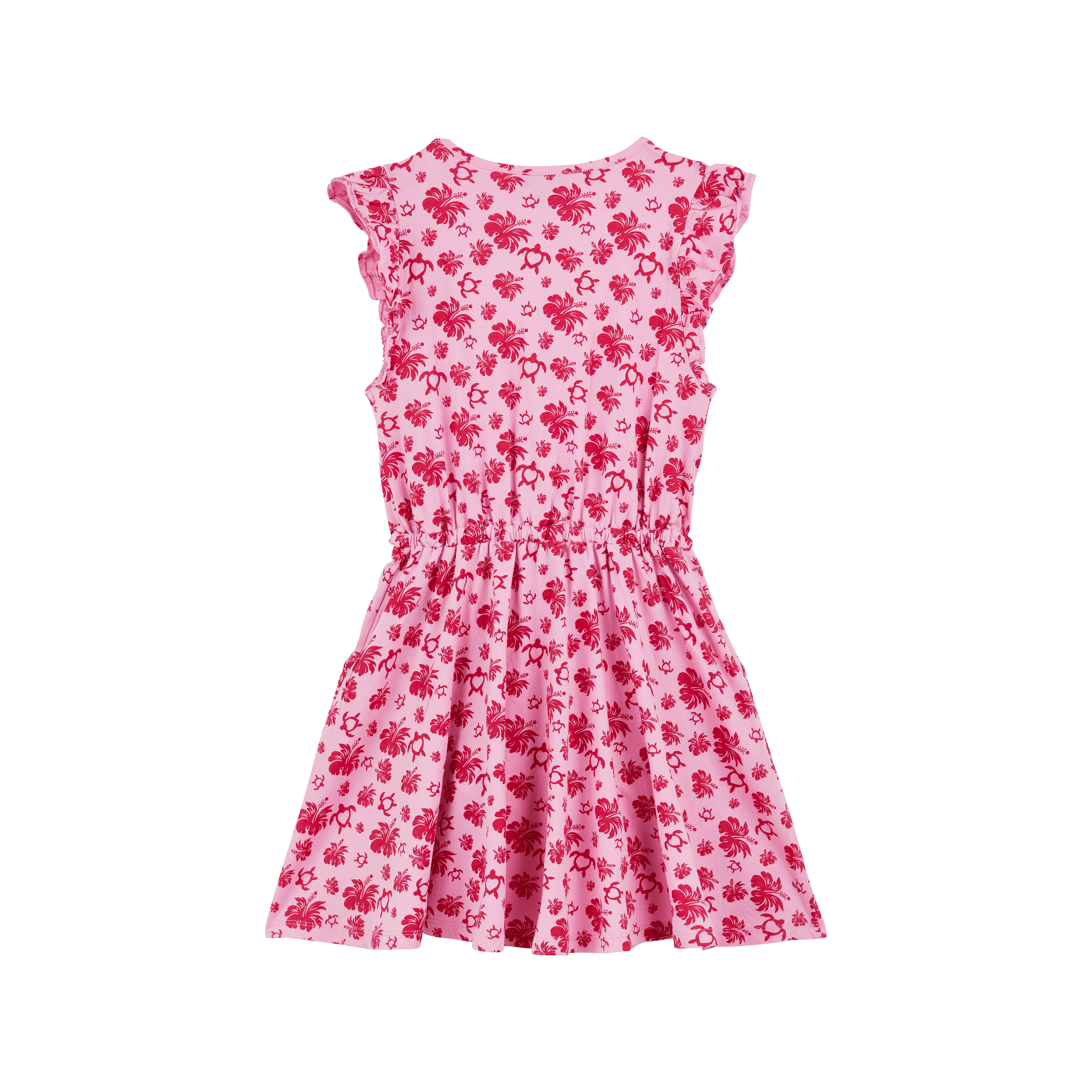 Robe en Coton Fille Turtles Heart