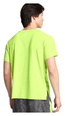 Maillot manches courtes Under Armour Launch Elite Vert Homme