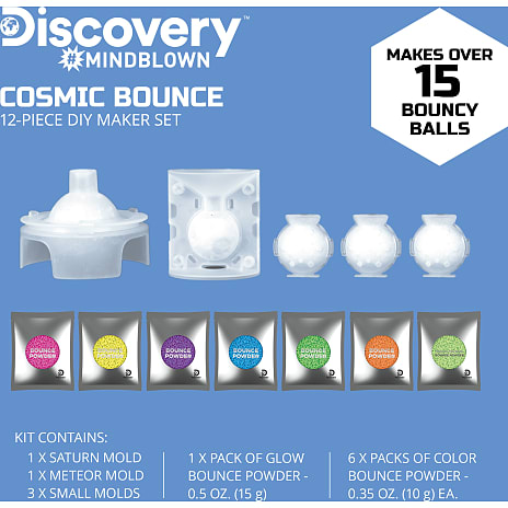Discovery selvlysende hoppebolde DIY kit