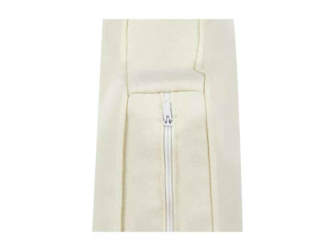 Canapé 2 places en tissu blanc cassé LOKKA