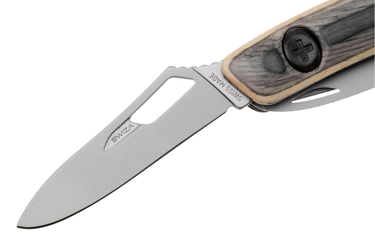 Swiza SH05 R AM, KSH.0056.6520, Laminate White, Zwitsers zakmes, 7 tools