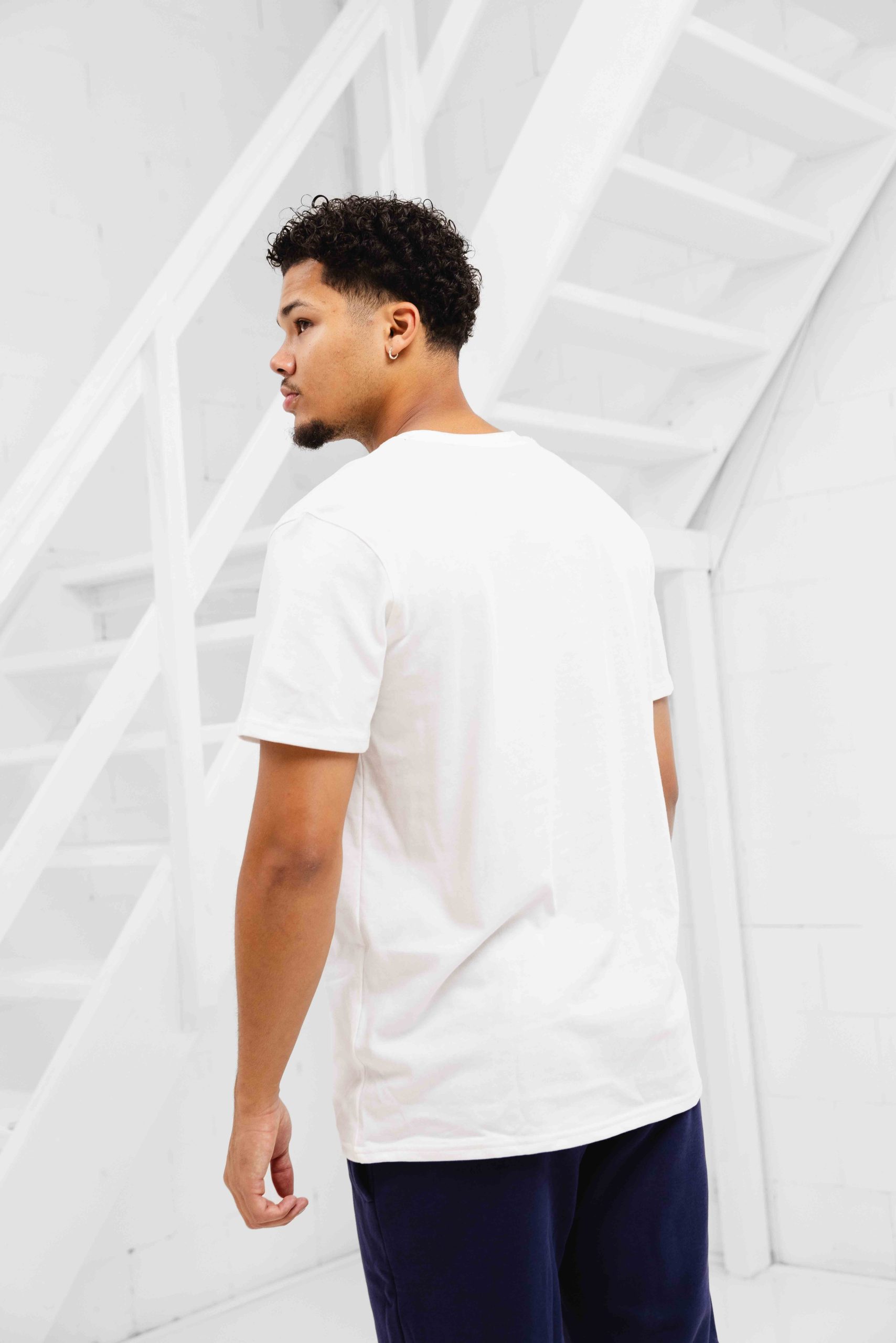 Under Armour Embroidered Heavyweight T-Shirt Heren Wit