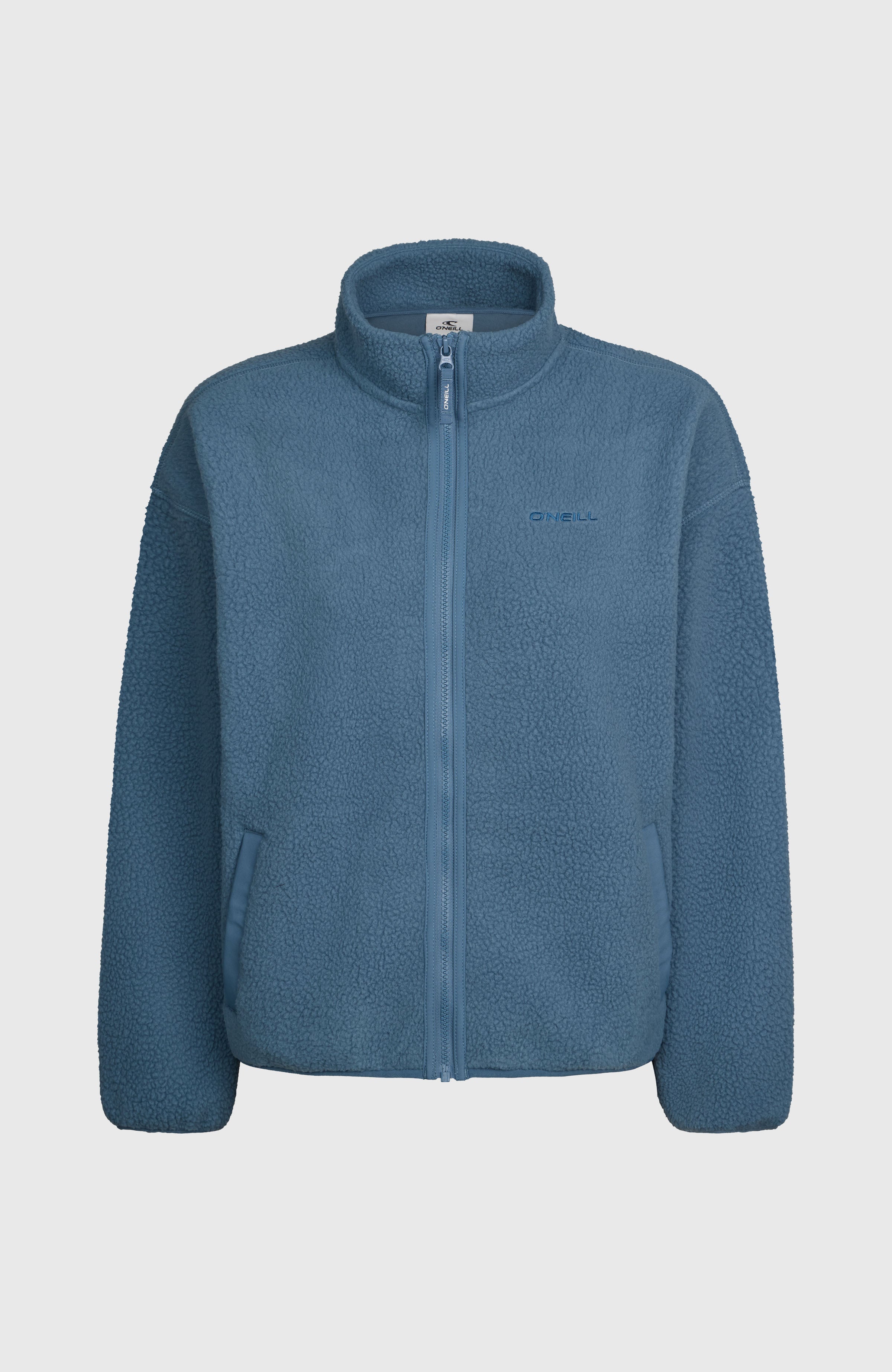 Must-Have High-Pile fleecevest met volledige rits