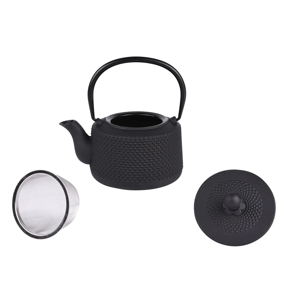 Théière en fonte avec filtre inox 0.85 l Seny noire Table passion