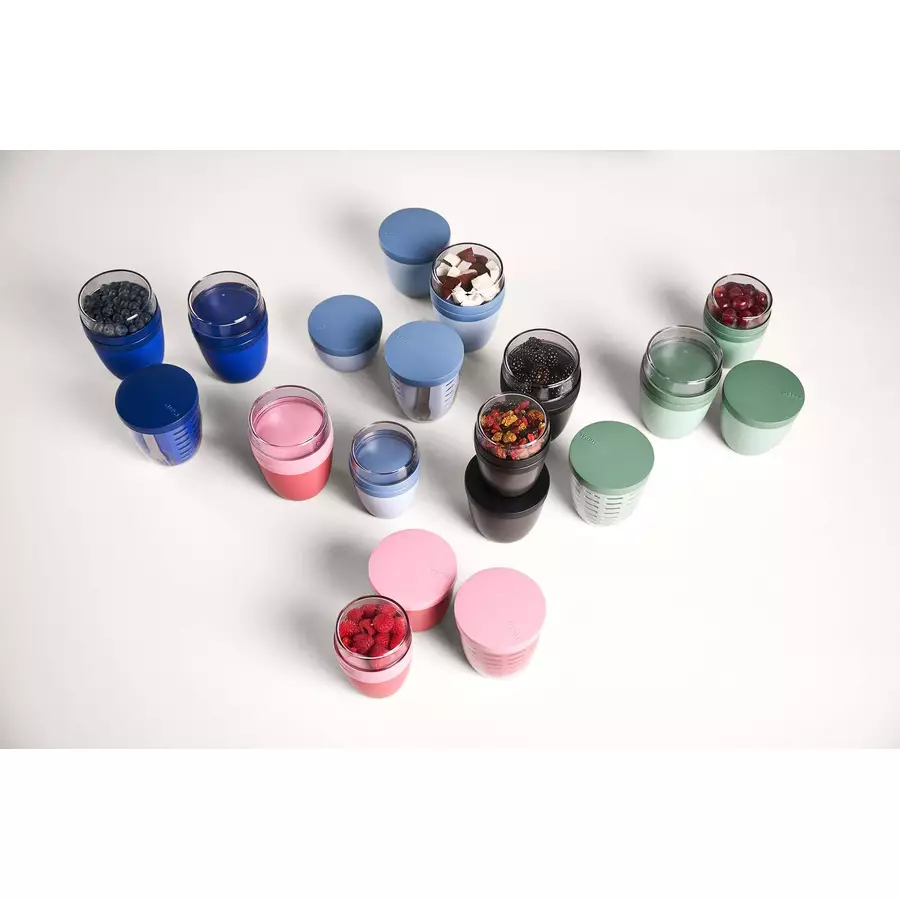 Mepal Lunchpot Switch Ellipse 500 ml (+ 200 ml) weiß