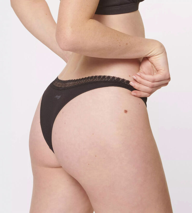 Sloggi sloggi GO Ribbed R Brazil C2P Black
