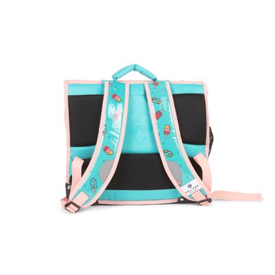 Cartable maternelle réversible Ice Pop - 35 cm - 1 compartiment - bleu - Pol Fox