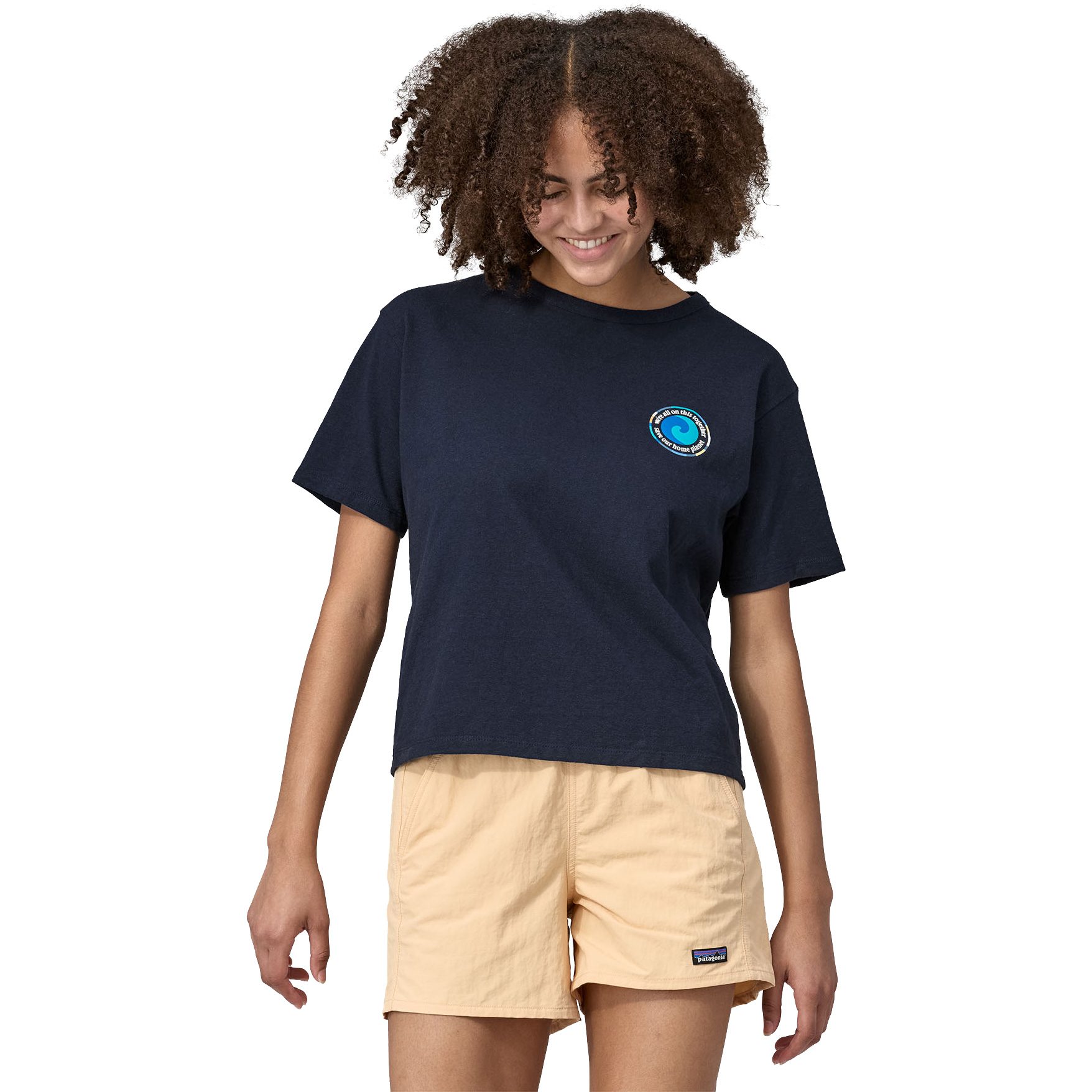 Patagonia Unity Fitz Easy Cut Responsibili-Tee® Damen new navy