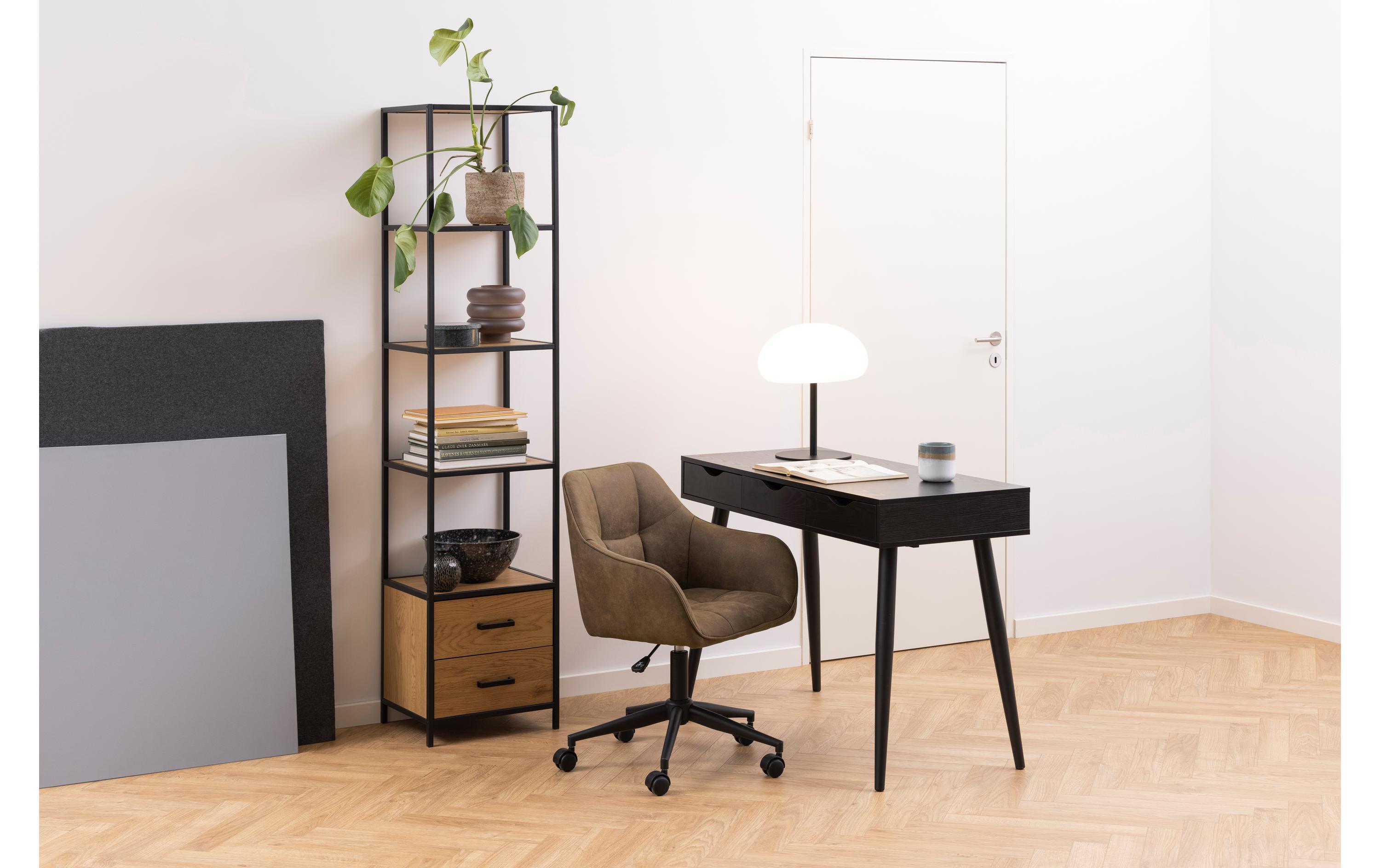Regal Seaford 42 x 35 x 185 cm, Eiche<br>Bücherregal