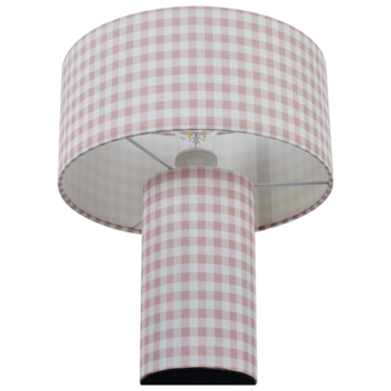 KARWEI tafellamp Charlie roze Ø25 x 30cm