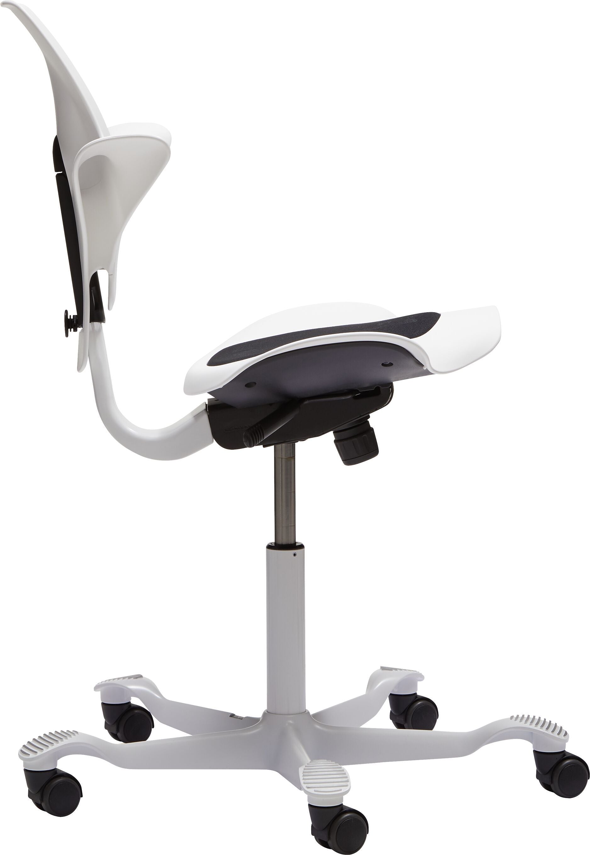HAG CAPISCO PULS Bürostuhl - Weiss / B: 73.0 cm x T: 73.0 cm x H: 85.5 cm