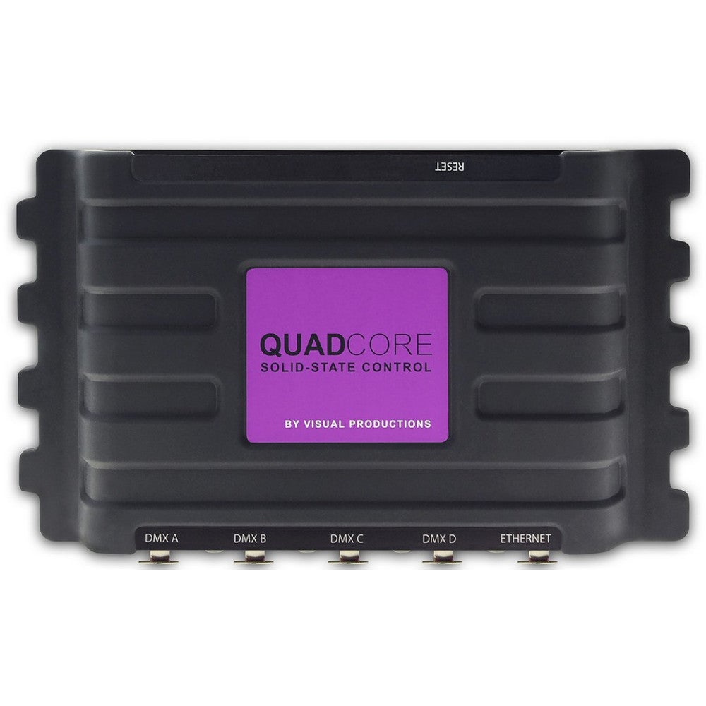 Visual Productions QuadCore DMX sturing & interface