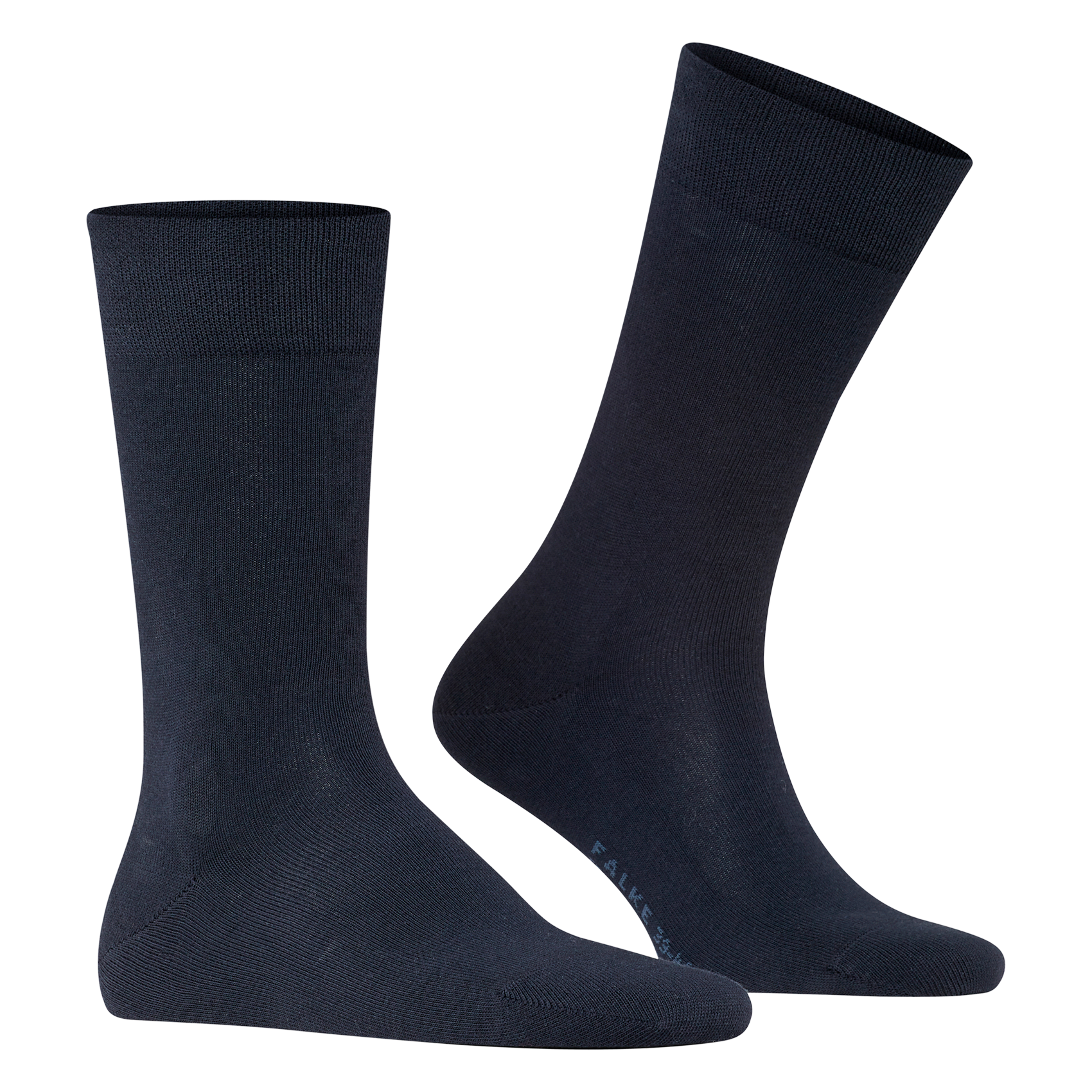 Chaussettes hautes en coton mélangé | Bleu