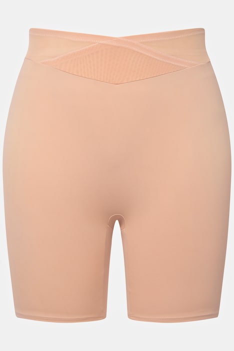 Shaping-Panty, breiter Meshbund, Wickeleffekt, High Waist