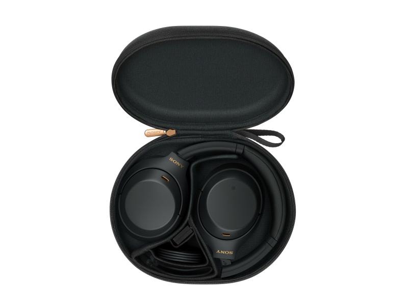 Sony Wireless Over-Ear-Kopfhörer WH-1000XM4 Schwarz Intelligente Over-Ear-Kopfhörer