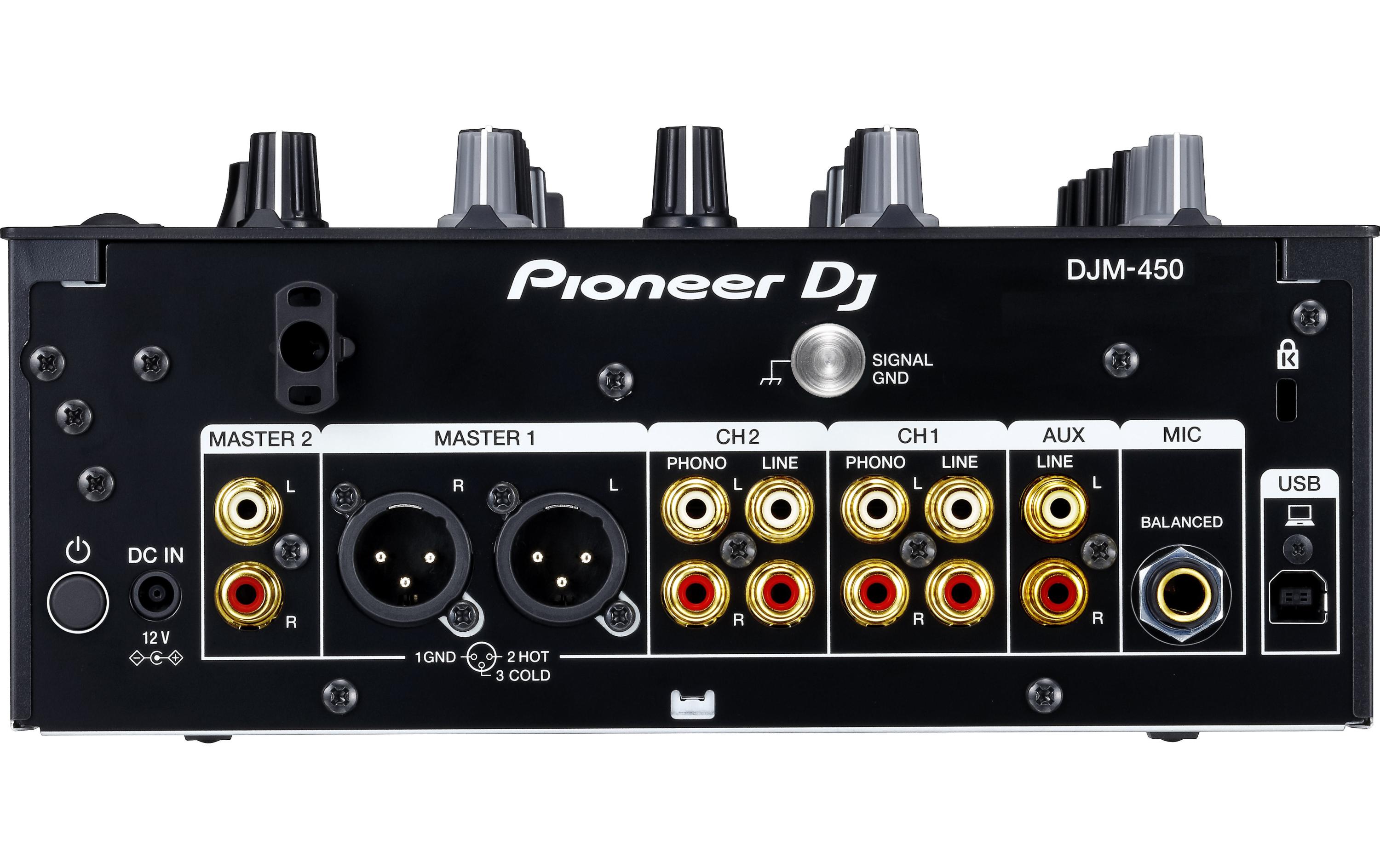 DJ-Mixer DJM-450<br>2-Kanal DJ Mixer