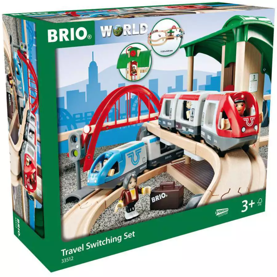 Brio Großes BRIO Bahn Reisezug Set bunt