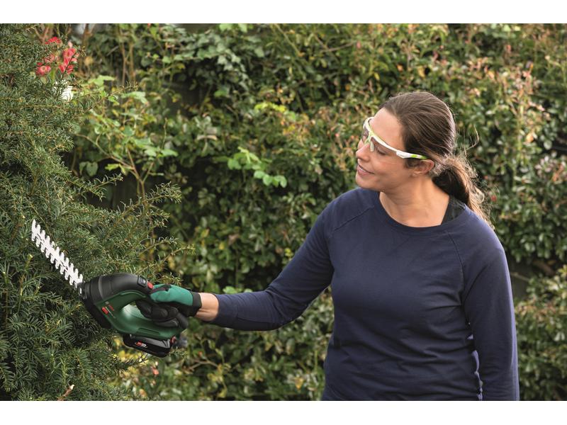 Bosch Akku-Gras-/Strauchschere Advanced Shear 18 V-10 Solo Handliche Akku-Schere für Gras-, Strauch- und Formschnitt