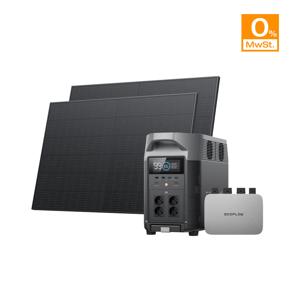 EcoFlow PowerStream Balkonkraftwerk 800W für Wand