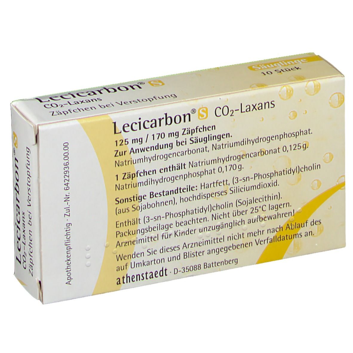 Lecicarbon® S Co2-Laxans für Säuglinge