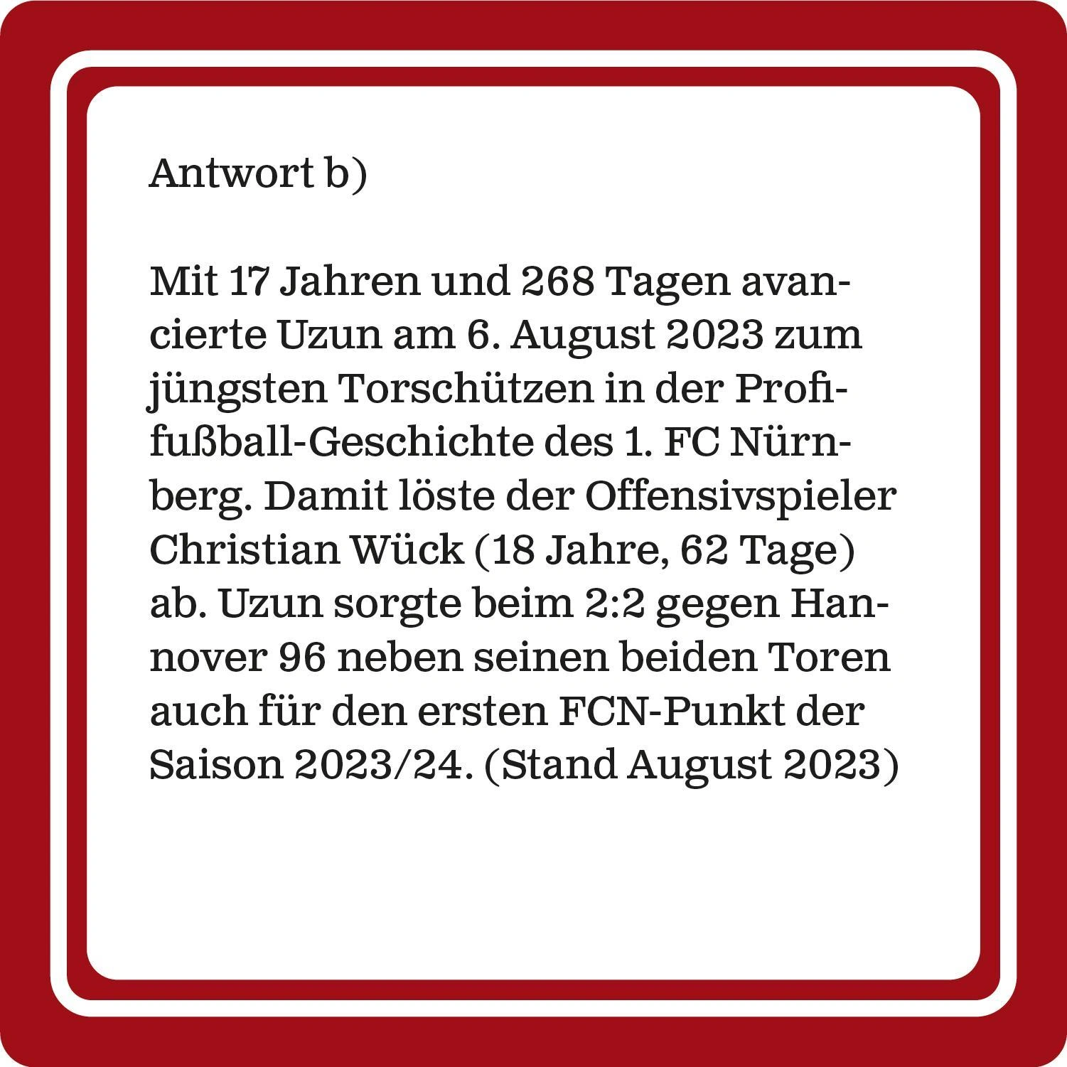 Das Club-Quiz (Neuauflage)