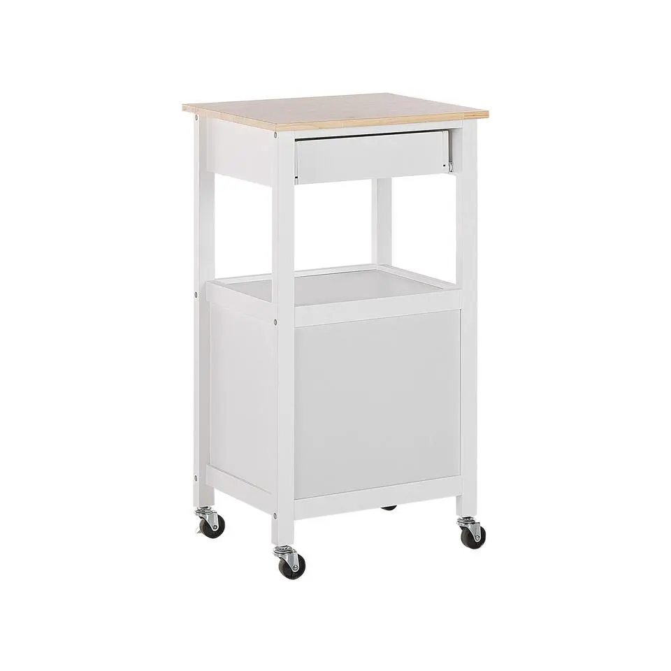 SIENA - Keukentrolley - Wit - MDF