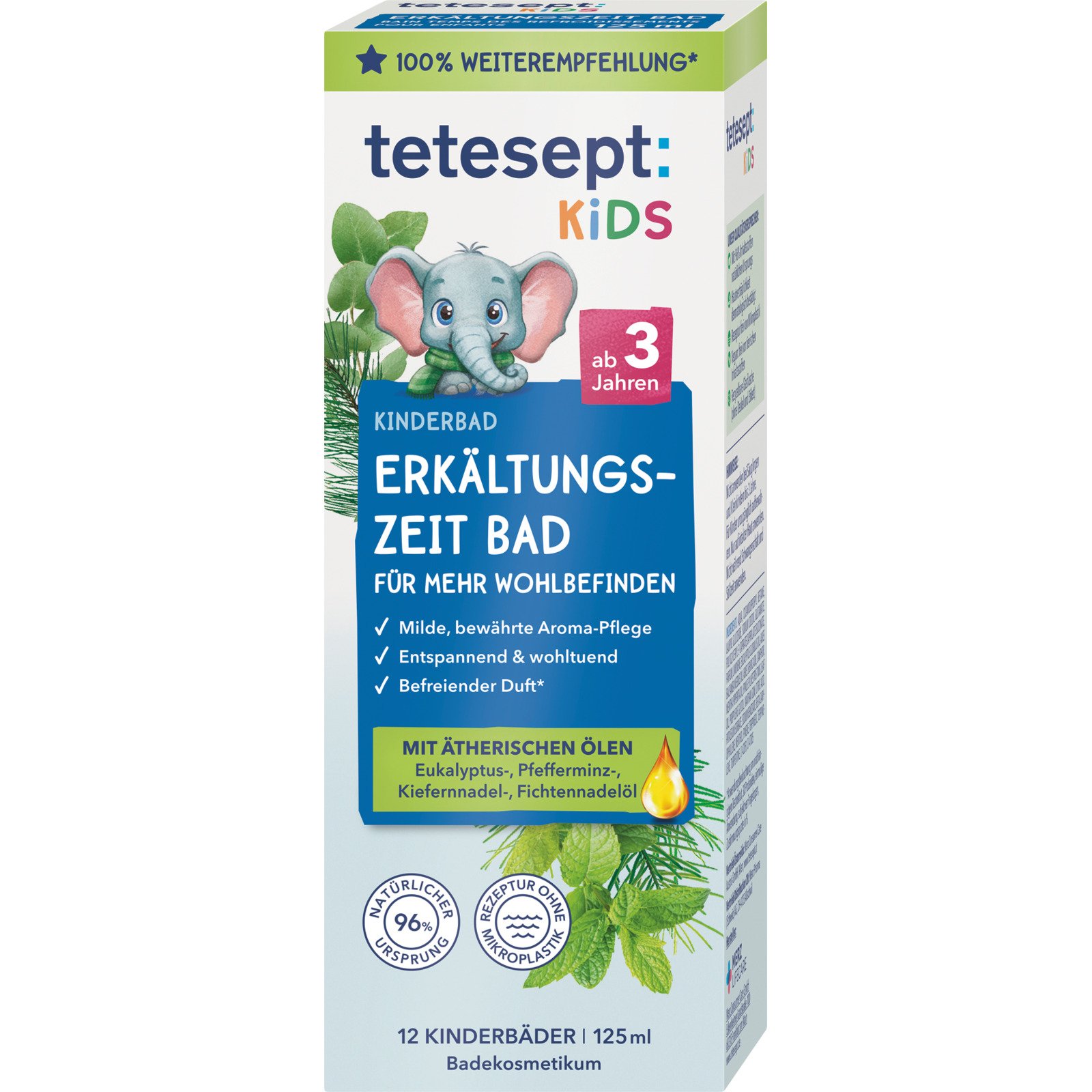 Tetesept Kinderbad Erkältungszeit 125 ml