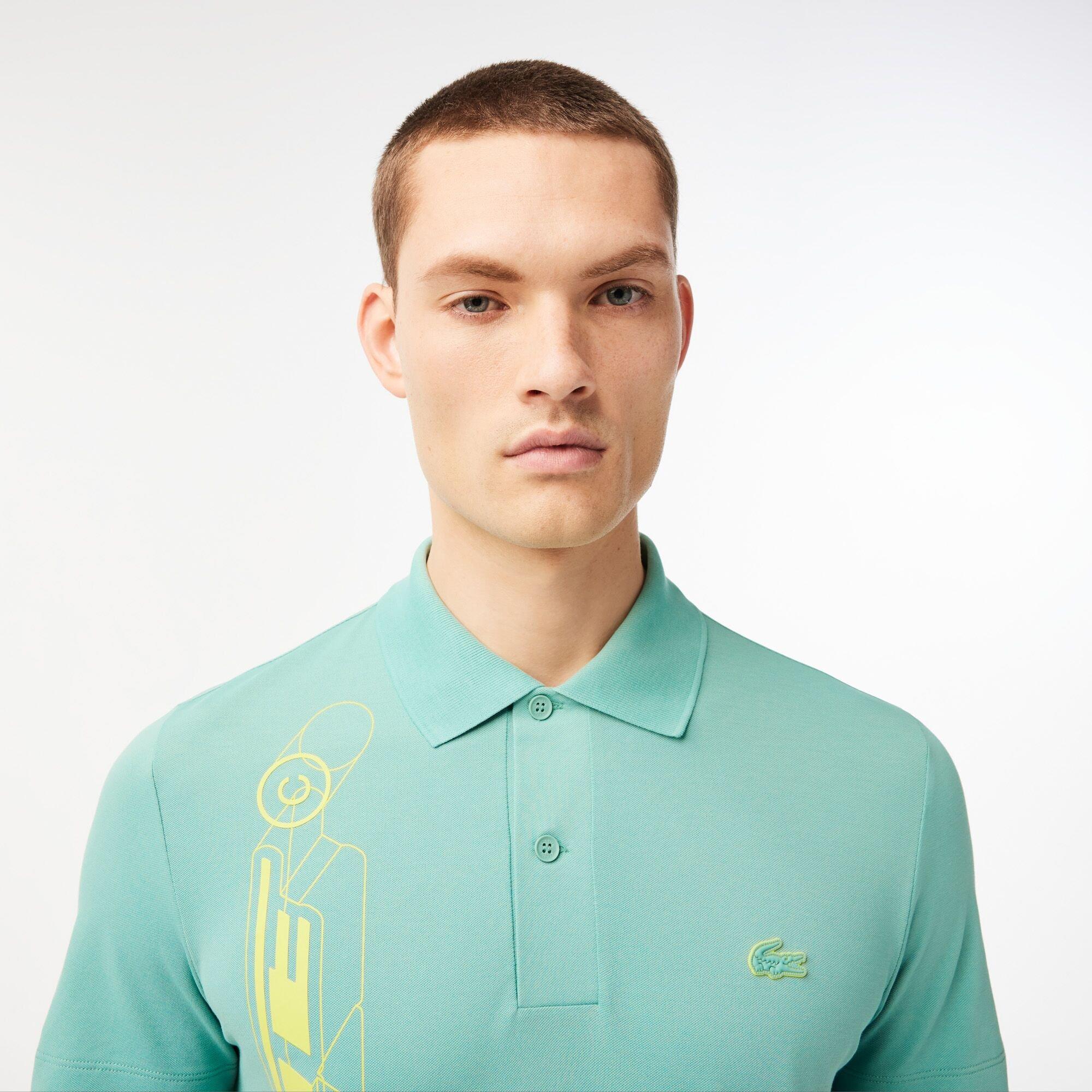 Lacoste Signature 3D Lacoste Movement Polo Shirt