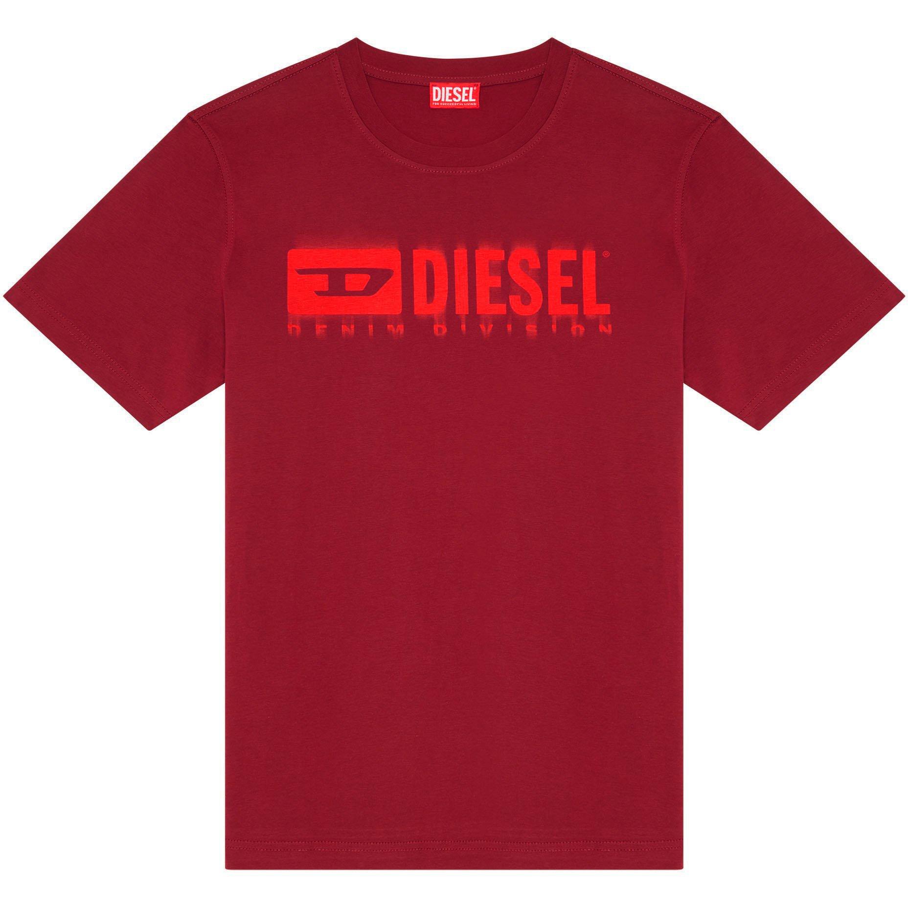 Diesel Blurry Logo T Shirt