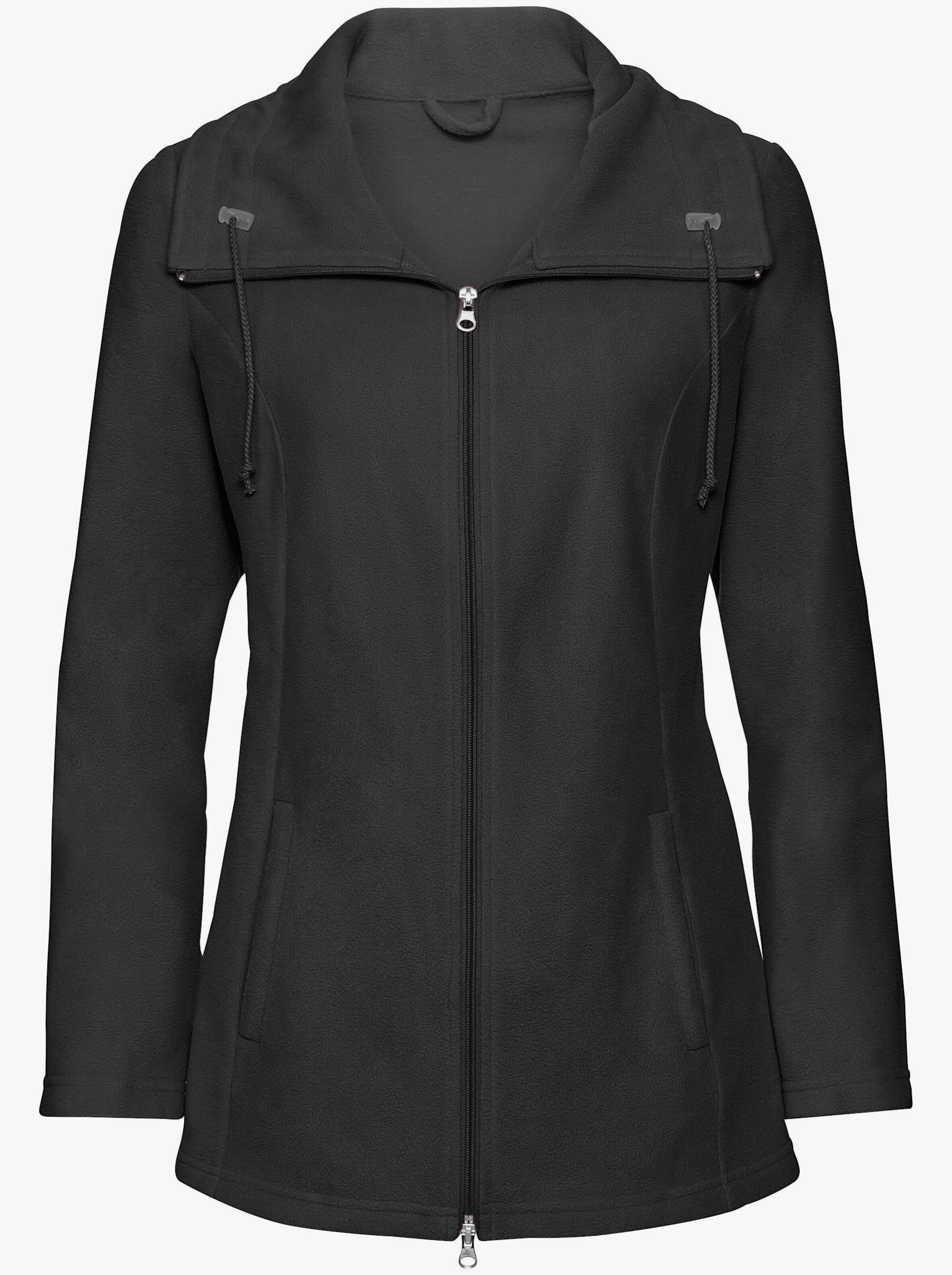 Fleecejacke mit 2-Wege-Reißverschluss