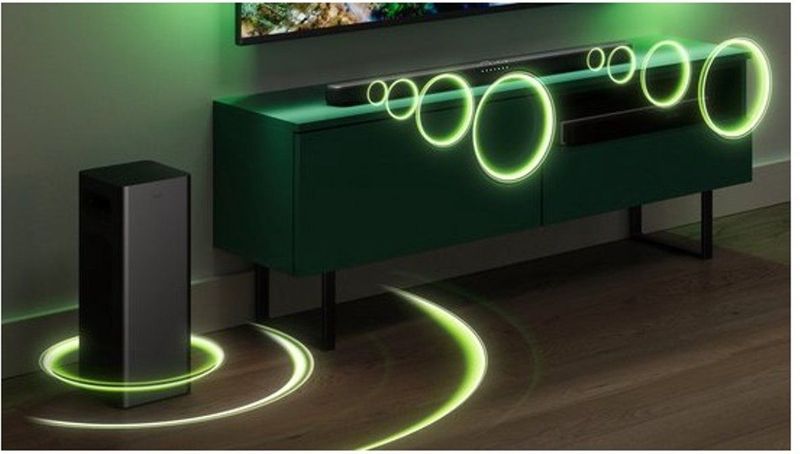 Philips - TAB6309/10 - Soundbar - Zwart - Draadloze Subwoofer