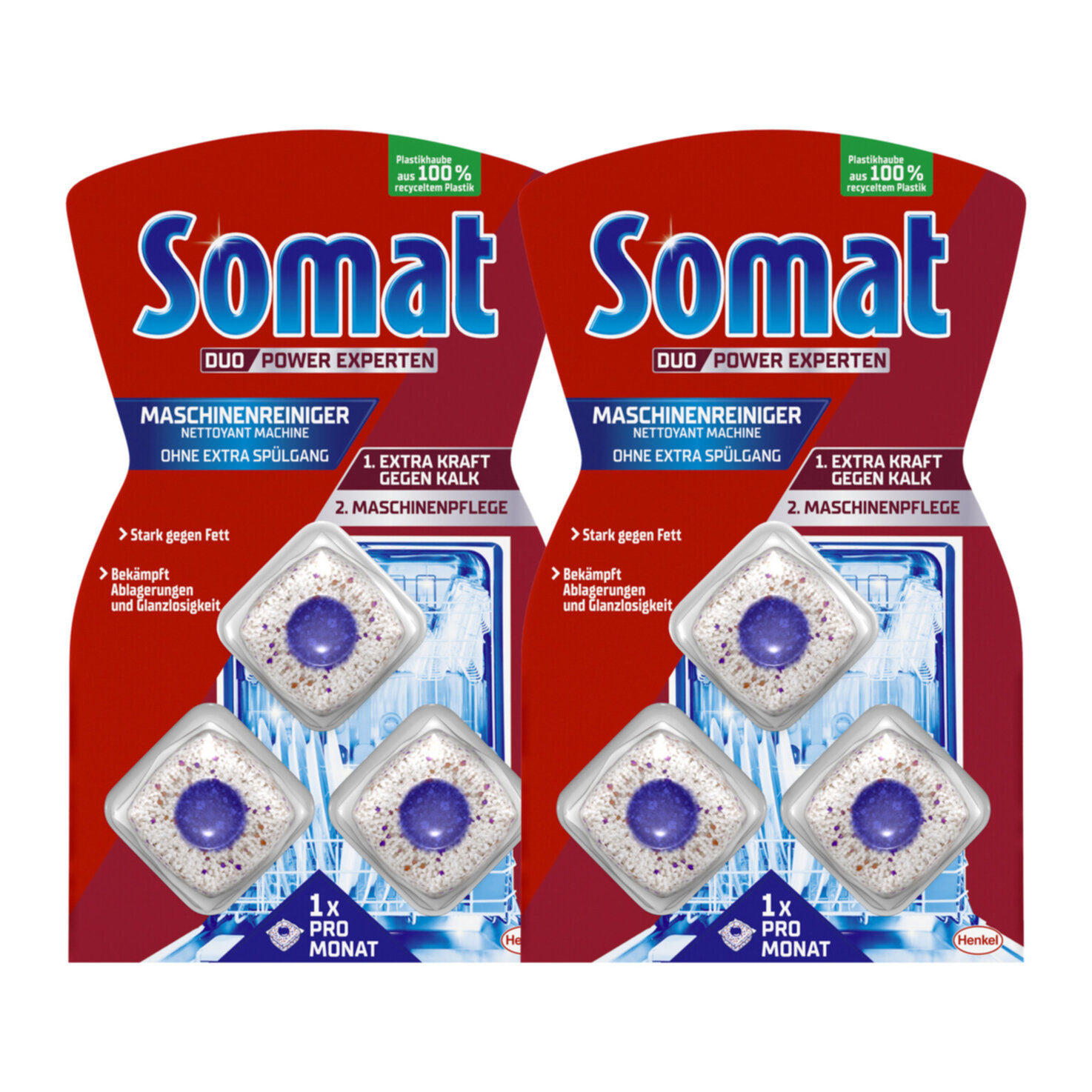 Somat Maschinen Reiniger 2x3 Stück
