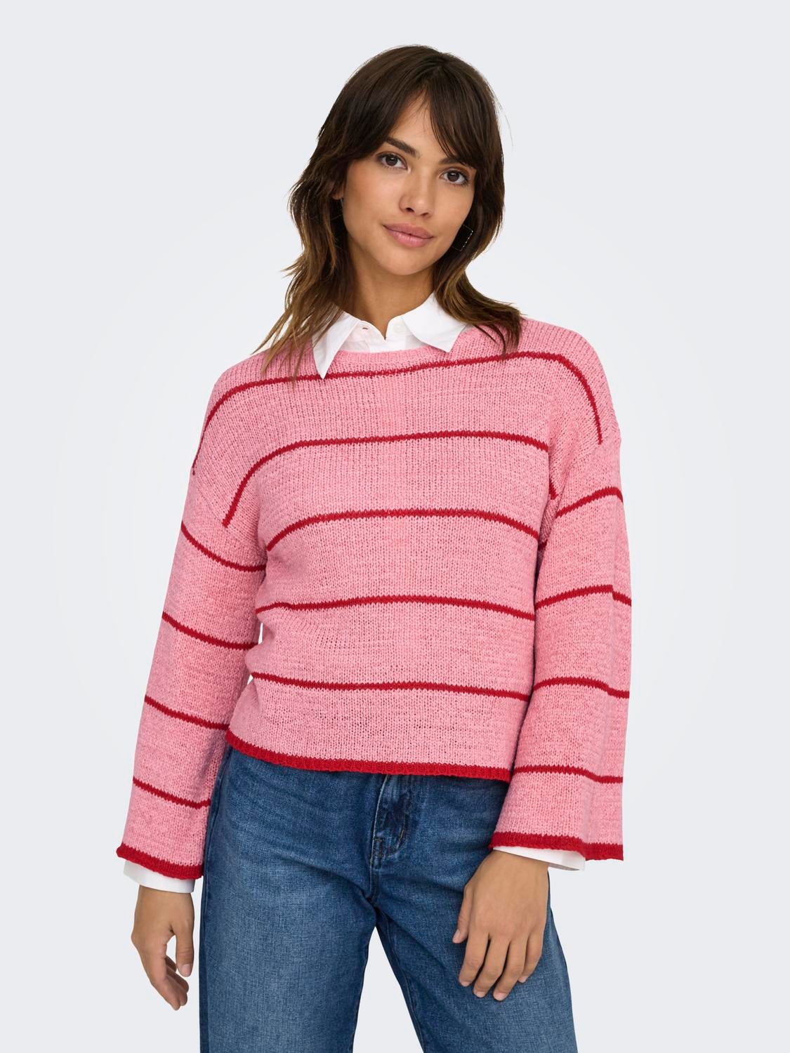 ONLGEENA Strickpullover Quartz Pink