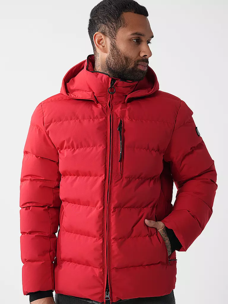 WELLENSTEYN Steppjacke BLACKBIRD rot