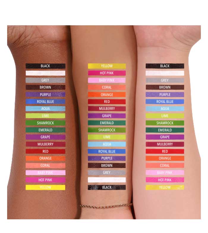 Moira - Delineador waterproof Eye catching Dip Liner - 03: Gray
