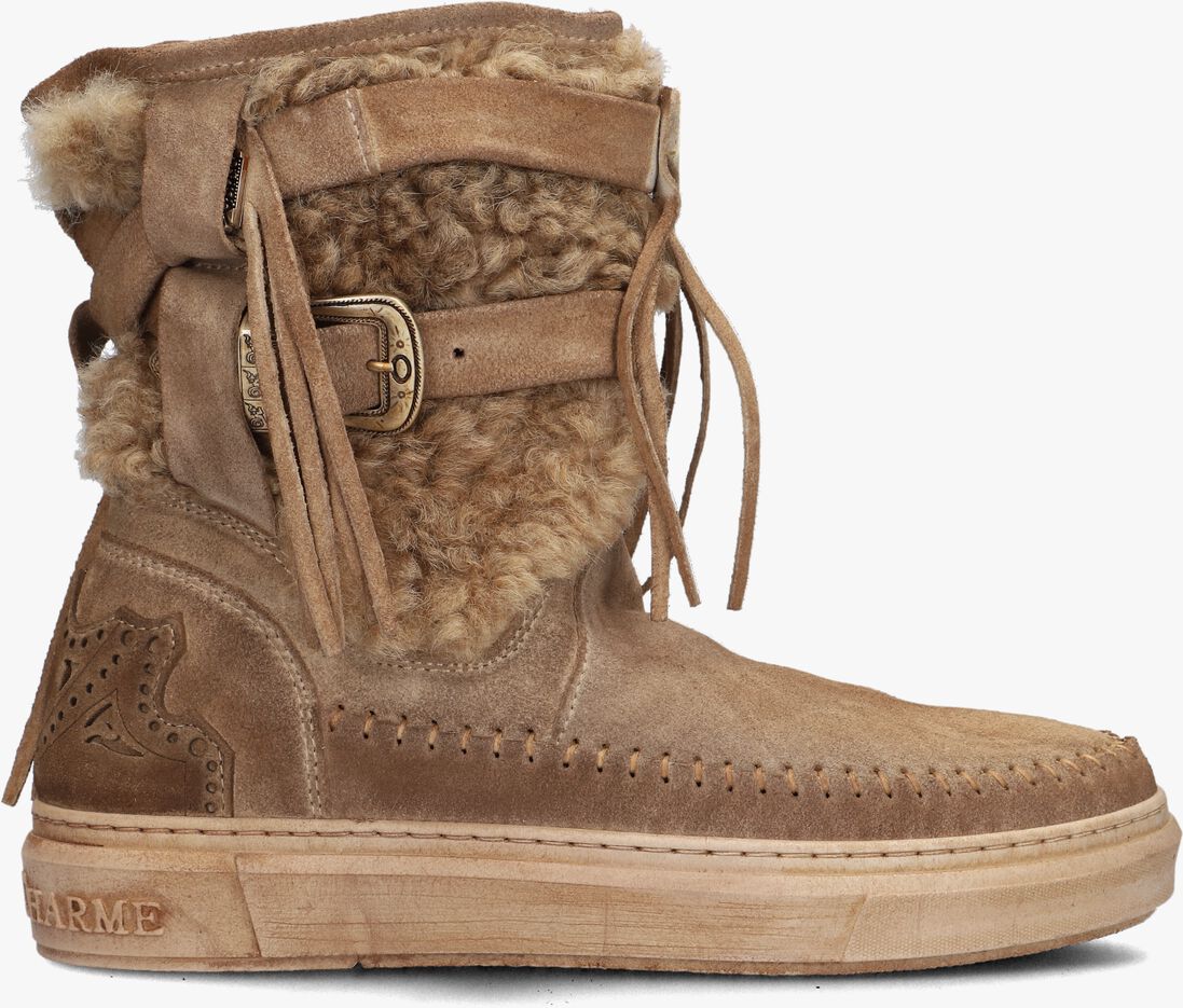 KARMA OF CHARME beige karma of charme enkelboots uluru old fur