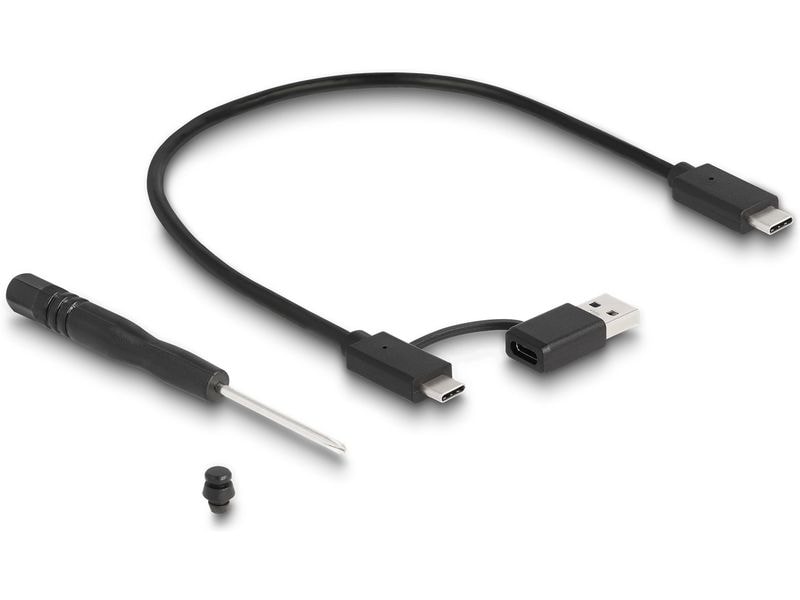 Delock Externes Gehäuse M.2 NVMe PCIe SSD USB 3.2 Type-C 20 Delock Externes Gaming Gehäuse für M.2 NVMe PCIe SSD mit SuperSpeed USB 20 Gbps (USB 3.2 Gen 2 x 2) USB Type-C Buchse und RGB LED Beleuchtung