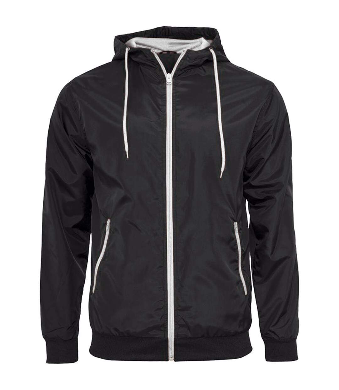Build Your Brand - Veste zippée - Homme (Noir/ Blanc) - UTRW5676