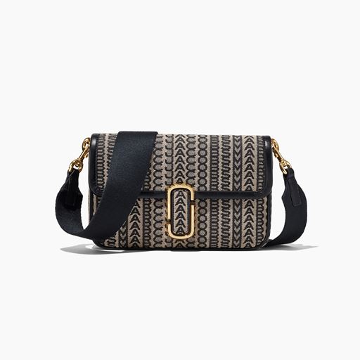 Marc Jacobs The Monogram J Marc Skuldertaske, Beige Multi