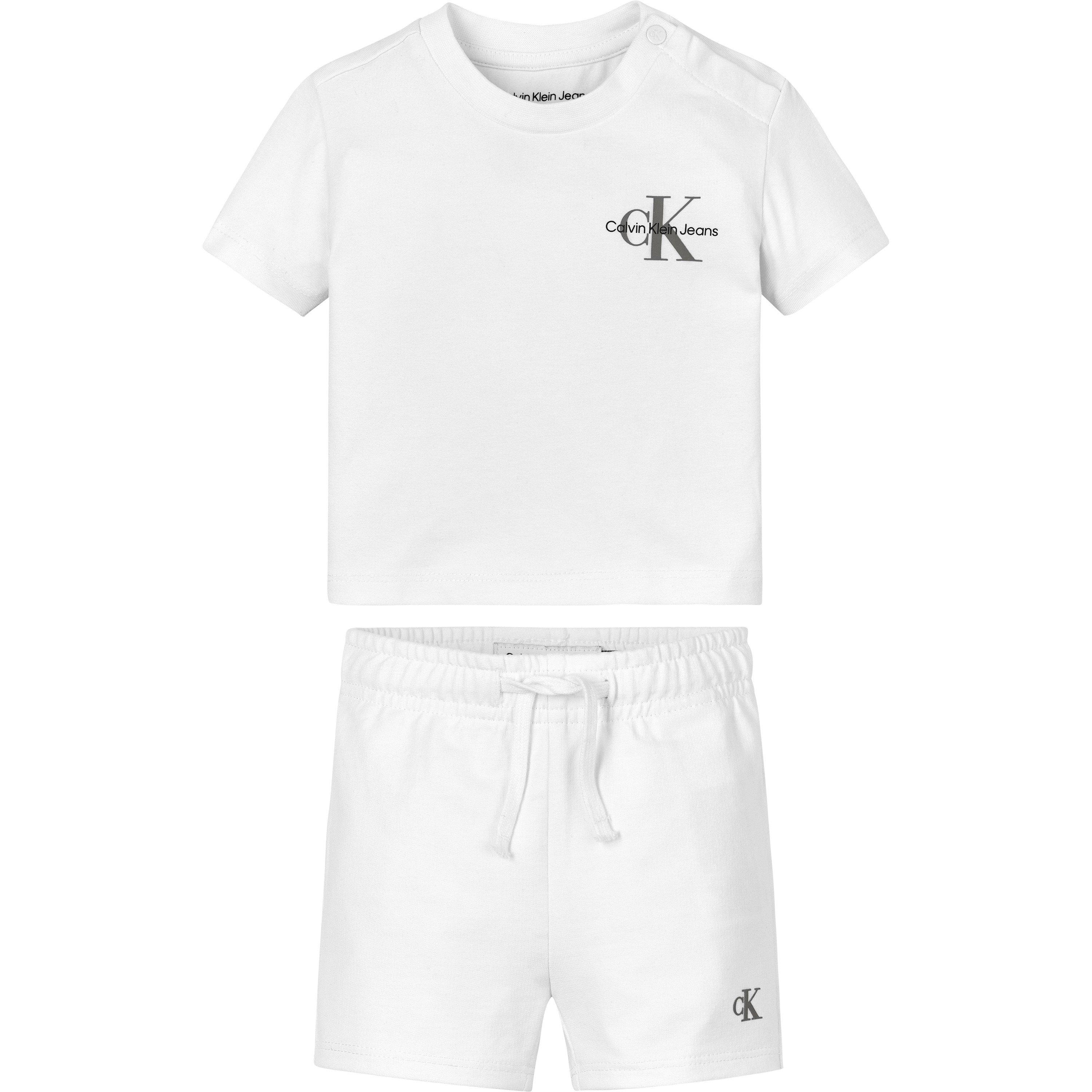Calvin Klein Jeans Short Sleeve Logo Set Infants