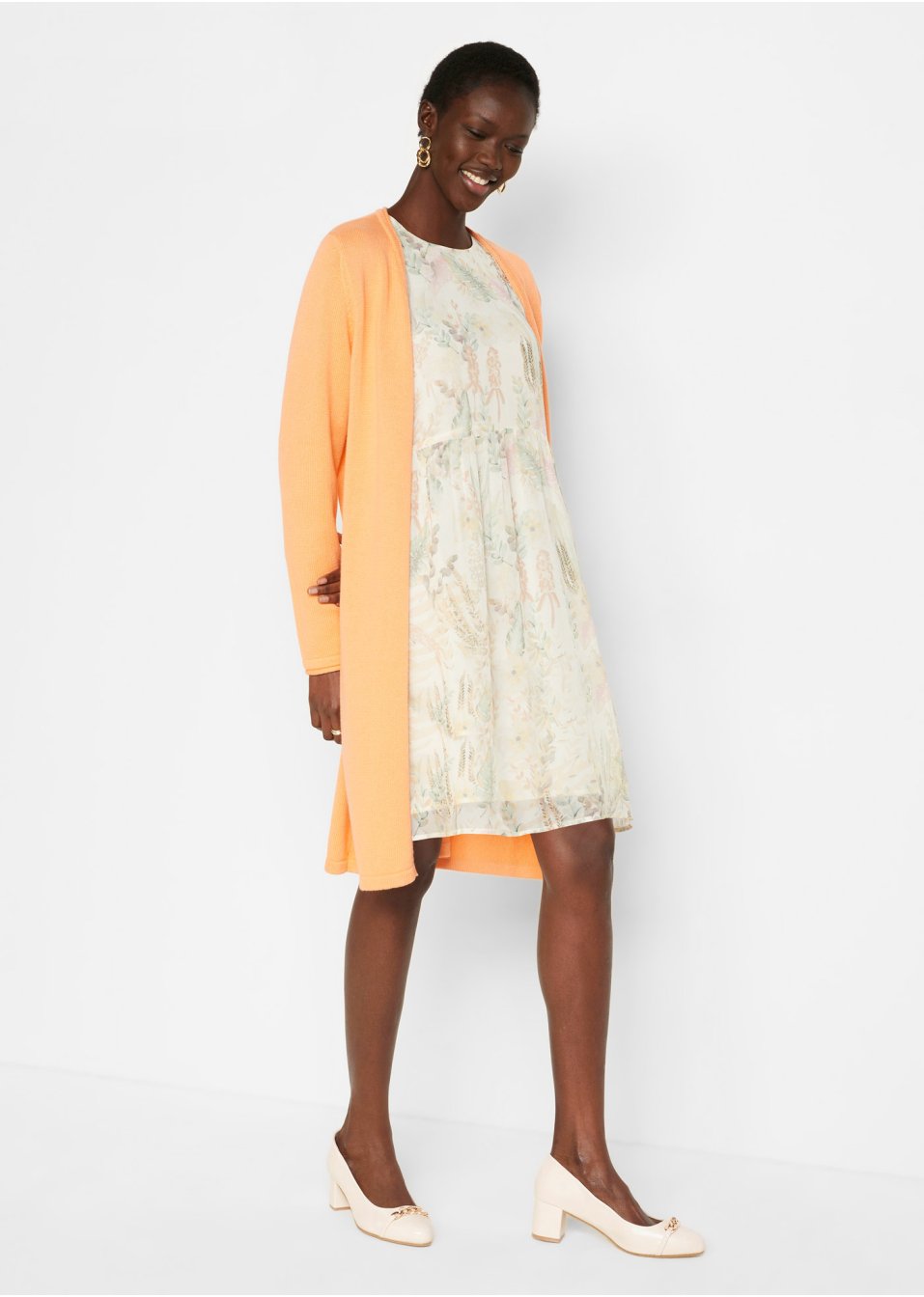 Robe viscose et soie