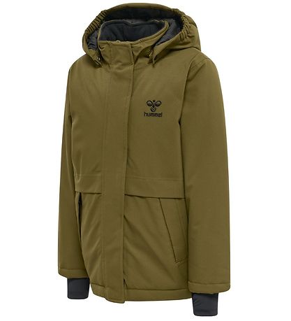 Hummel Winterjacke - hmlUrban - Dark Olive m. Winkel