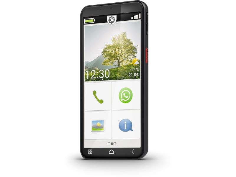 Emporia Smart 7 lite 128 GB Android-Smartphone mit einfacher Benutzerführung und Panik-Taste