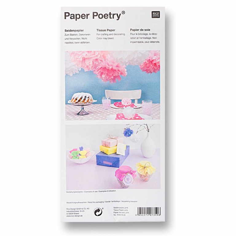 Paper Poetry Seidenpapier