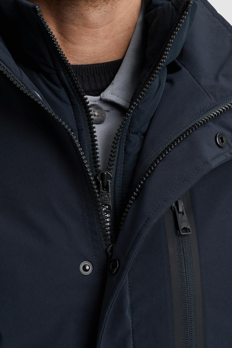Vanguard blauwe heren jas