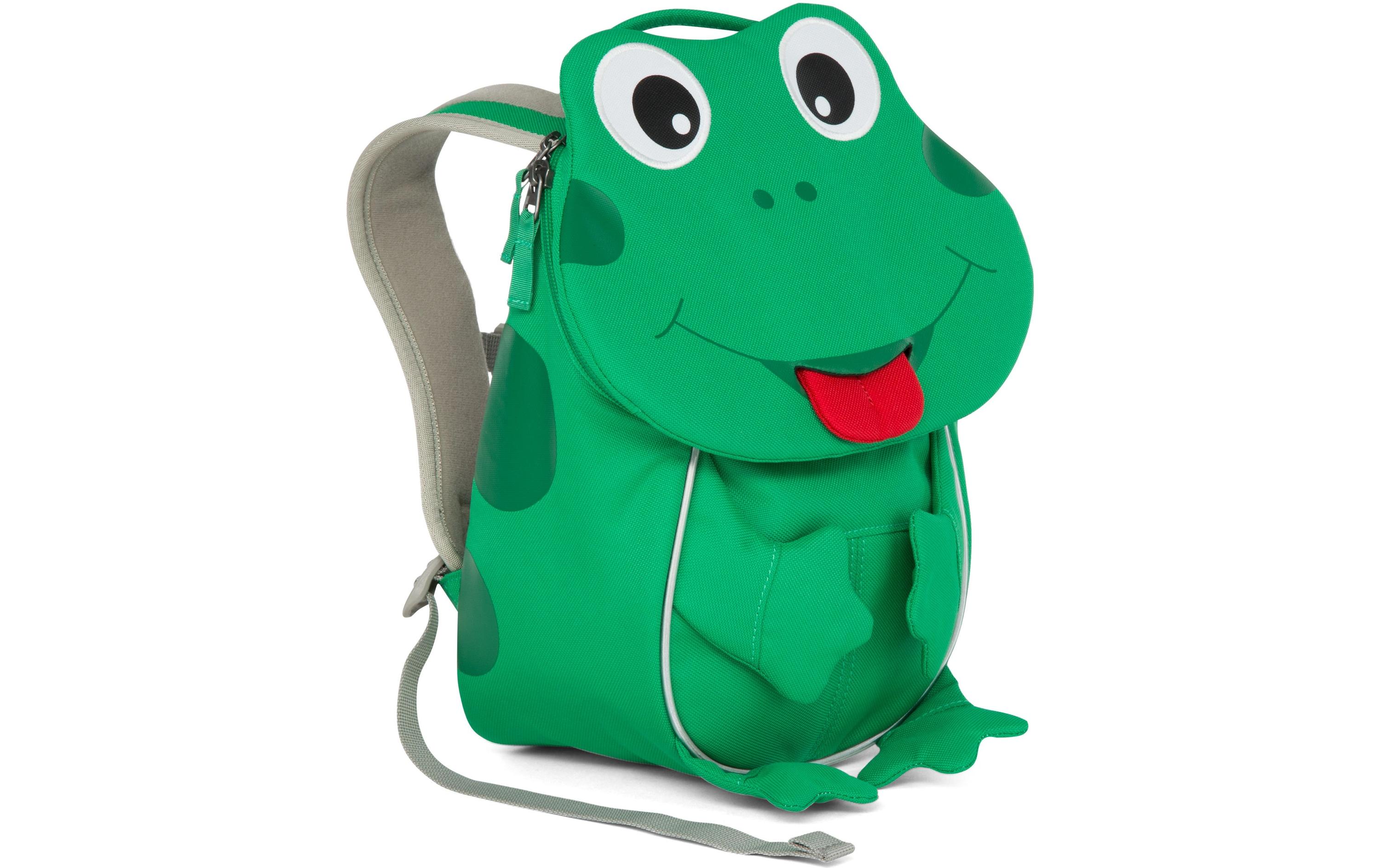 Rucksack Kleiner Freund Frosch 4 lKinderrucksack mit farbigen Druckpunkten an der Brustgurtschnalle