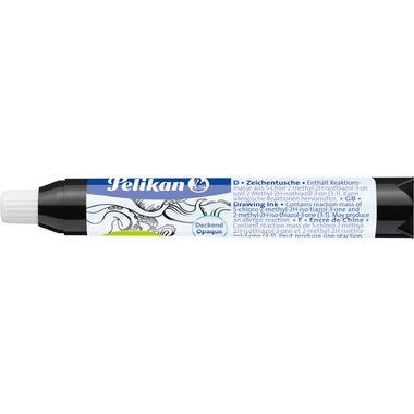 Encre de chine A, cartouche de 9 ml, noir (17)