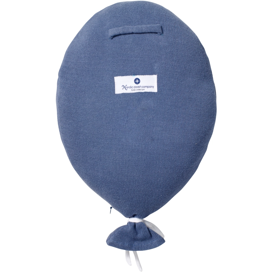 Nordic Coast Company Dekokissen Ballon blau